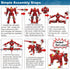 10-in 6 7 8 9 10 Wenbeier Animal Transforming Robot Toys Kirin Action Figure for Kids Deformation Robot for Boys