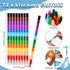 144 Fulmoon Pcs Christian Mini Coloring Books for Kids Bible Verse Religious Party Favors Coloring Books with Crayons