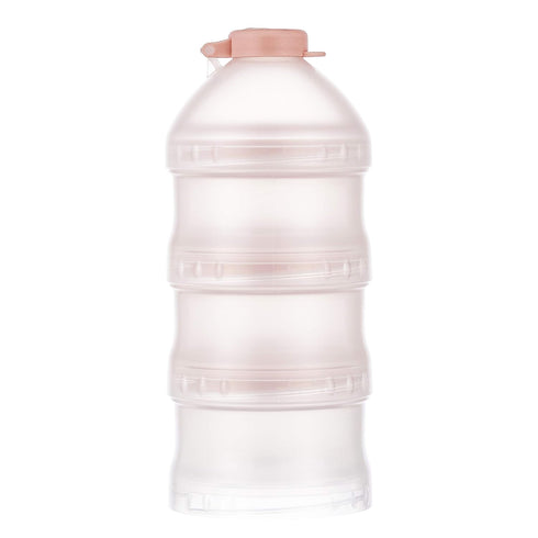 Simba Twist-Lock Stackable Milk Powder Formula Dispenser and Snack Storage Containers, Pink (BPA