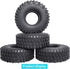 4.7"/120mm 1.9 Tires RC Crawler Tyres for 1.9 Beadlocks Rims, Soft Rubber for Traxxas TRX4 Axial SCX10 II III