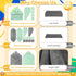 12 Set, Set, 2 2 8 Flasoo Pcs Baby Towel Soft Baby Bath Towels and Washcloths Pcs Hooded Baby Towel, Pcs Baby Burp