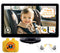 Yakry Baby Car Camera 7-Inch - 3X Zoom Recording Touchscreen 1080P HD