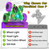 2.4Ghz, 600mAh, 4WD, 90 360 Remote Control Car, RC Cars, RC Stunt Car Toys with New Upgraded Strip Light & Headlight