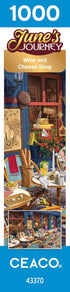Ceaco June's Journey Wine & Cheese Shop 1000 Piece Jigsaw Puzzle