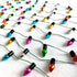 Peachcor (1mtr) Christmas Lights String of Miniature, Dollhouse Miniature Fake Light, Christmas Tree Fairy Lights