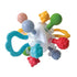 Lulyboo Baby Toy Ball Teether - Soft, BPA-Free, Textured, Colorful, Lightweight, Portable