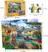 Puzzles for Kids Ages 4-8 - Farm & Wild Animal - 2 Packs 60 Pieces Jigsaw Puzzle for Learning Educational Toys