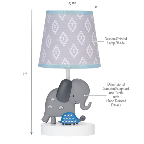 Bedtime Originals Bulb Jungle Fun Lamp with Shade