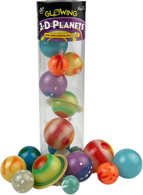 University Games 3-D Planets in a Tube, Glow-in-The-Dark