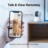 vevbze 360 Pan/Tilt Wi-Fi Pet Camera with Auto Motion Tracking, Night Vision, Treat Dispenser & Real-Time Alerts