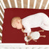 J JOYSAY Baby,39 27 Maroon Fitted Crib Sheet for Boys Girls Baby Crib Sheet Crib Mattress Sheet Bed Sheets for Infant x