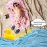 Waterproof No Squeak 20 Pcs 3 Inch Rubber Funny Yellow Ducky Duck Bath Pool Toy for Kid Shower Birthday Party