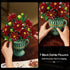Set, 1482 12+ PLAXSOON Dahlia Flowers Building Flower Bouquet Gift for Mothday Day Botanical Collection Building Block
