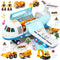Transport Cargo Airplane, Large Theme Airplane Toy Set, Educational Toy Vehicle Play