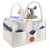 Maliton Diaper Caddy Organizer, Felt Diaper Organizer for Car with Handle, 16" x 10" x 7" for Baby Stuff