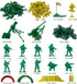 Army Men Toys Large Battle Playset - Includes Action Figures, Military Battle Mat, Tanks, Helicopters, 120 PCS