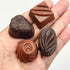 20Pcs Fake Chocolate, Simulation Chocolate Artificial Food Chocolates Resin Flatback Cabochon Chocolates Beads Faux