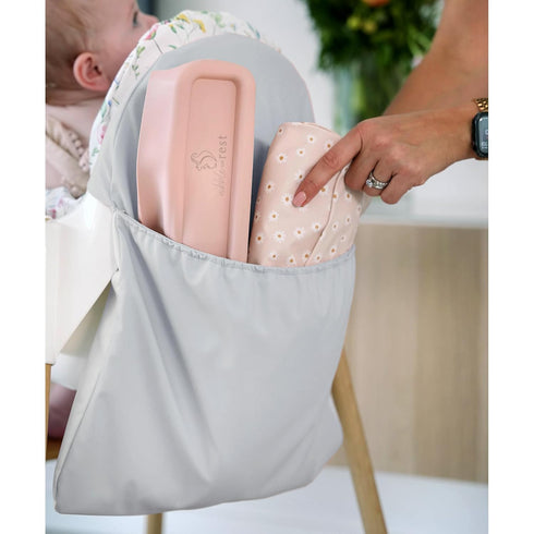 Nibble and Rest Highchair Handy Pocket Pouch, Compatible with IKEA Antilop Highchair,High