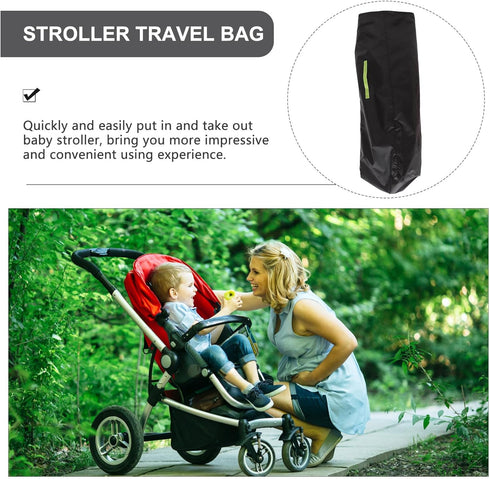 Stroller Travel Bag for Single Umbrella Stroller with Shoulder Strap Lightweight Carrier Bag for Travel and Airplane