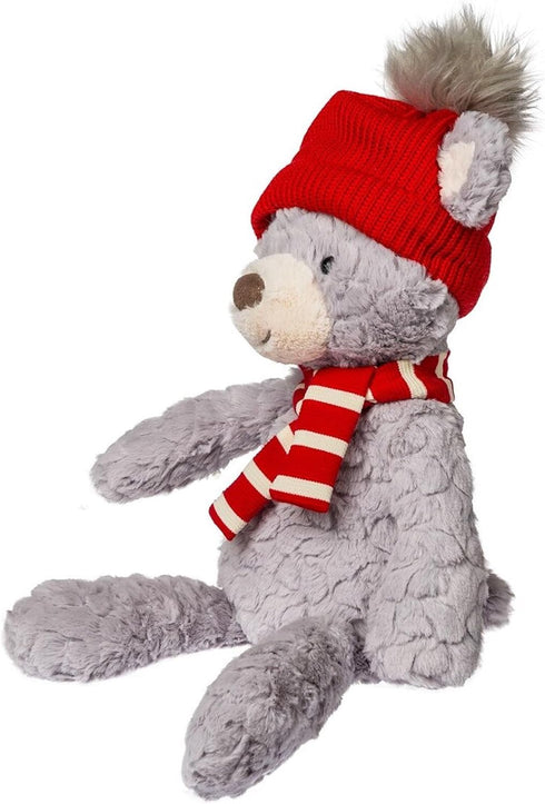20-Inches, Mary Meyer Stuffed Animal Putty Collection Premium Soft Toy, Bundle Up Teddy Bear