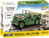 Set, 130 COBI Historical Collection WWII Jeep Willys MB Medical Vehicle Building Pieces