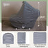 4 1 Parker Baby in Car Seat Cover for Boys - Stretchy Carseat Canopy, Nursing Cover, Grocery Cart Cover, High Chair