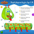 50 2 Kiddey Caterpillar Kids Play Tunnel and Tent with Balls Pc. Crawl Through Baby Ball Pit Pop up for Toddler