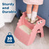 Counter Onasti Toddler Step Stool Foldable Kids Step Stool,Bathroom Stool for Toddlers Non-Slip Toddler Step Stool