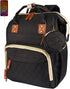 MosaiRudo Diaper Bag Backpack Baby Bag,Waterproof, Travel Diaper Bags with Pacifier Case for