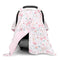 Baby Car Seat Cover, Soft Minky Warm Winter Car Seat Canopy for