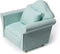Dollhouse Couch Miniature Furniture Sofa with Pillows for Living Room Desktop Decoration