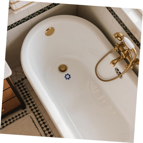 HAKIDZEL 8pcs Bath Temperature Stickers Water Temperature Gauge for Tub LCD Color Changing Accurate Measurement