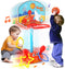 Toddler Basketball Hoop, 2 in 1 Sports Toy Set for Kids with Ring Toss Game