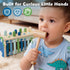1 2 Hammering 1 2 3 Lehoo Castle Baby Montessori Toys for Year Old, Wooden Pounding Toy with Xylophone, Educational