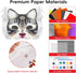 101 Blurap PCS Therian Mask Kit Cat Masks Halloween Furry Mask Kit Blank Cat Masks for Masquerade Cosplay Party (DIY-B)
