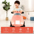 2 3 4 INPANY Bouncy Horse, Pink Car Hopper Toys, Toddler Ride-On Car, Inflatable Kids Hopping Toys, Bouncing Buddies