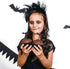 Tatuo 100 Pcs Plastic Halloween Picks - Cupcake Toppers, Pumpkin Fruit Picks, Halloween Toothpicks, Cocktail Skewers