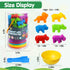 Counting Toys Matching Game for Kids - Preschool Learning Activities with Sorting Bowls for Ages 3-5 Animals