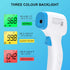 Digital Thermometer for Adults and Kids - No Touch Forehead Thermometer for Baby, 2 in 1 Infrared with Fever Alarm
