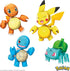 Kanto Region Team MEGA Pokémon Building Toys Set, 130 Pieces, 4 Poseable Characters for Kids