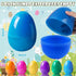 Viaecone 6 Pack 6 Inch 6 Jumbo Easter Eggs, Large Fillable Plastic Easter Eggs in Bright Colors, Big Empty Surprise