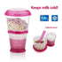 Portable Yogurt and Cereal to-Go Container Cup - Cereal On The Go Cups Breakfast Drink Cups