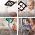 Flash Cards for Baby Visual Stimulation, 0-3 Months Infant Newborn Tummy Time Toys, 6''×6'' Large Set