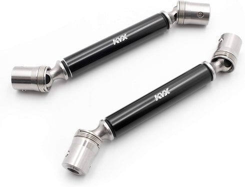 KYX Racing Stainless Steel Center Drive Shaft, Upgrades Parts Accessories for RC Crawler Car Axial Capra Unlimited
