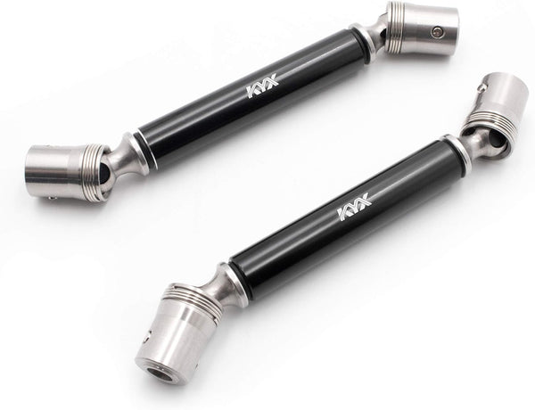 KYX Racing Stainless Steel Center Drive Shaft, Upgrades Parts Accessories for RC Crawler Car Axial Capra Unlimited