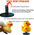 20 Pcs Duck Holder - 2024 Upgraded Air Vents for Car Dash, Dual Buckle Anti-Slip Rubber Duck Plug (Excluding Duck)