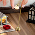 1/12 (0.6X4.1 Inches) Mini Dollhouse Lamp Scale Light Miniature Small Table Lamp Dollhouse Accessories