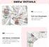 CHUROUSY 28x52 Inch Farm Animals Baby Crib Sheets Cute Horse Cow Lamb Chicken Pig Hen Duck Mattress Cover Farmhouse