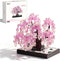 Wise Block Cherry Blossom Tree Building Block Set for Adult 900 Pcs