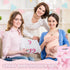 Floral Baby Milestone Blanket for Baby Girls Flannel Newborn Infant Swaddle Baby Growth Blanket Photography Background